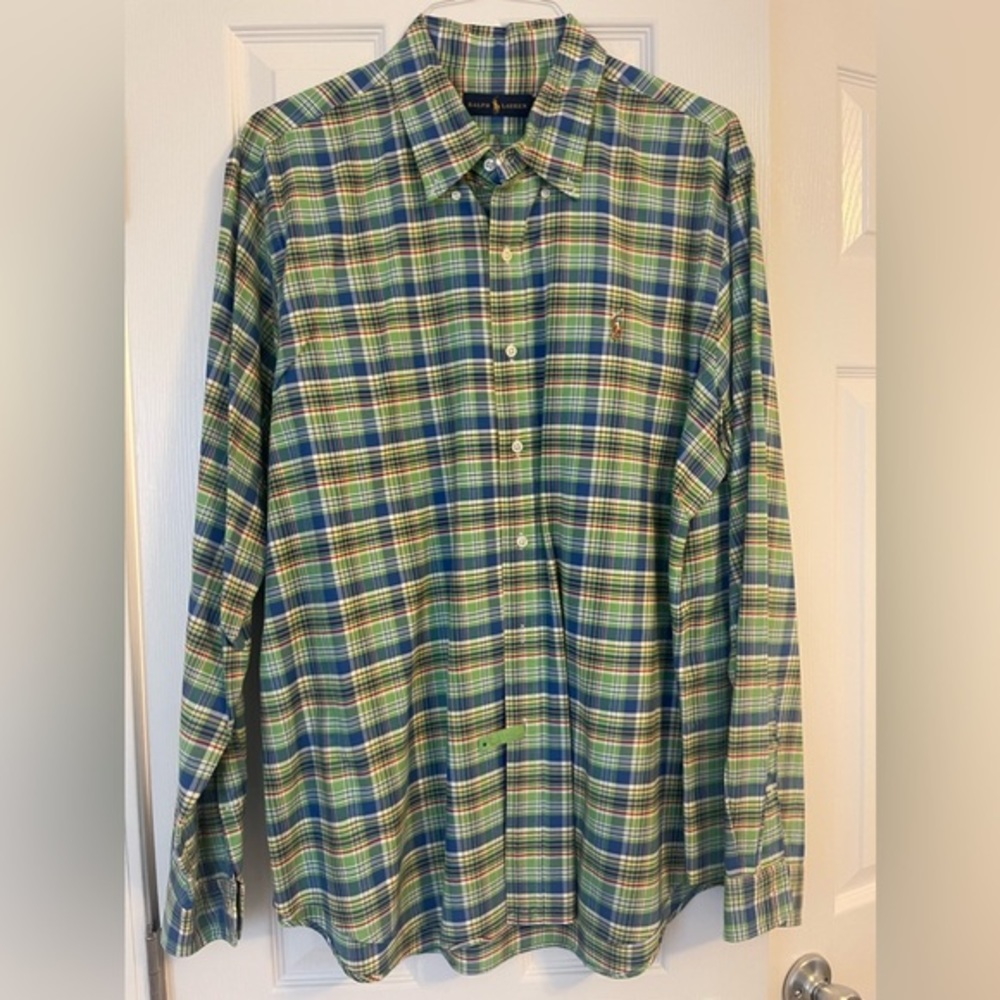 Plaid Ralph Lauren button down